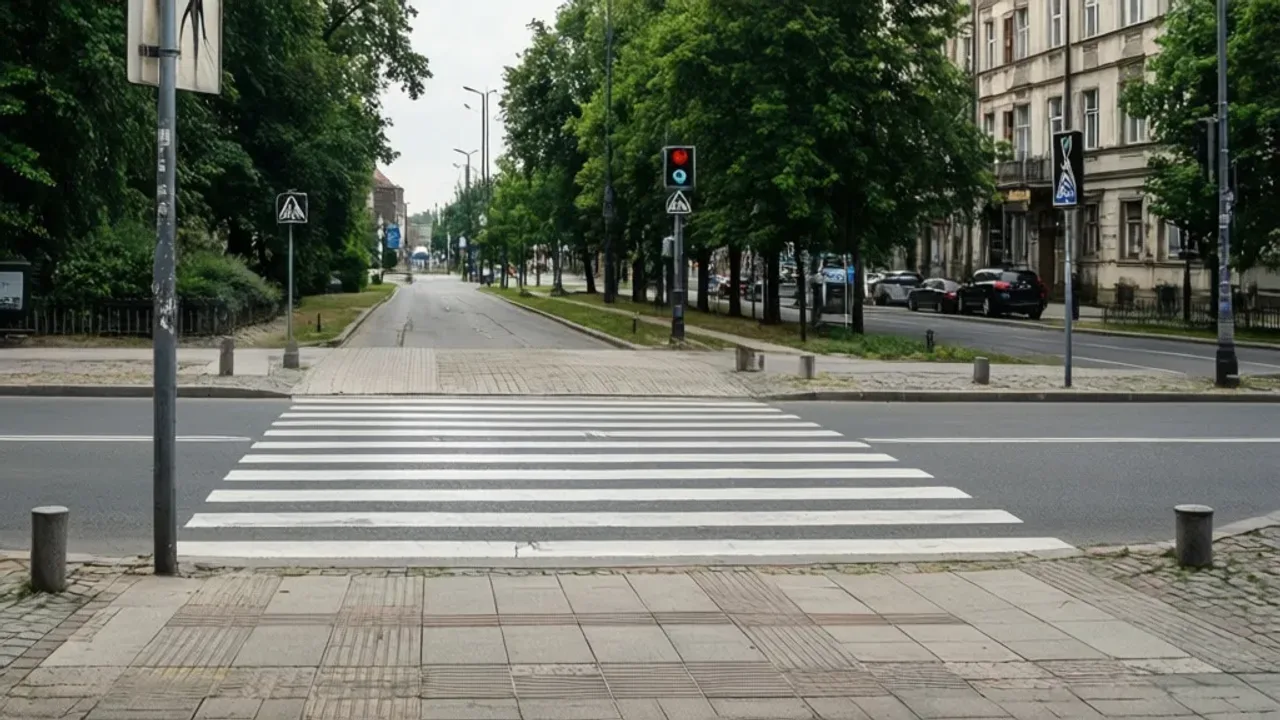 Nowe przejście dla pieszych na ulicy Chorzowskiej poprawi bezpieczeństwo