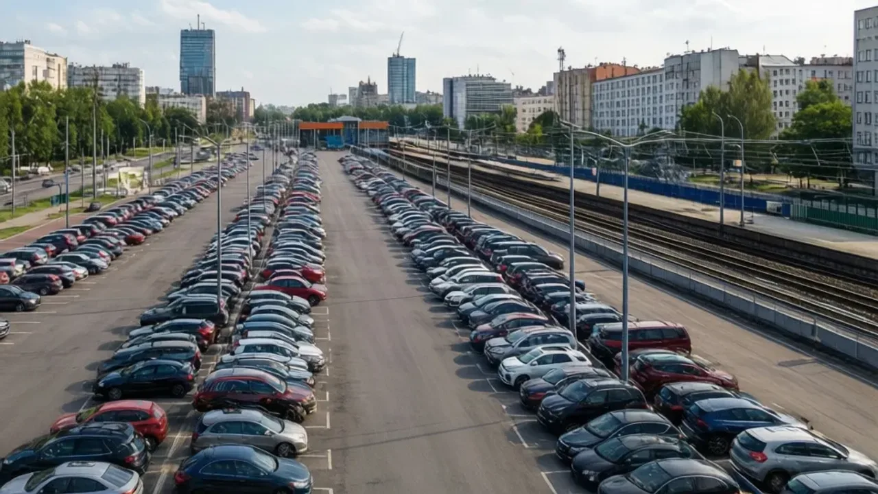 Nowy parking Park&Ride przy stacji Katowice Brynów gotowy w przyszłym roku