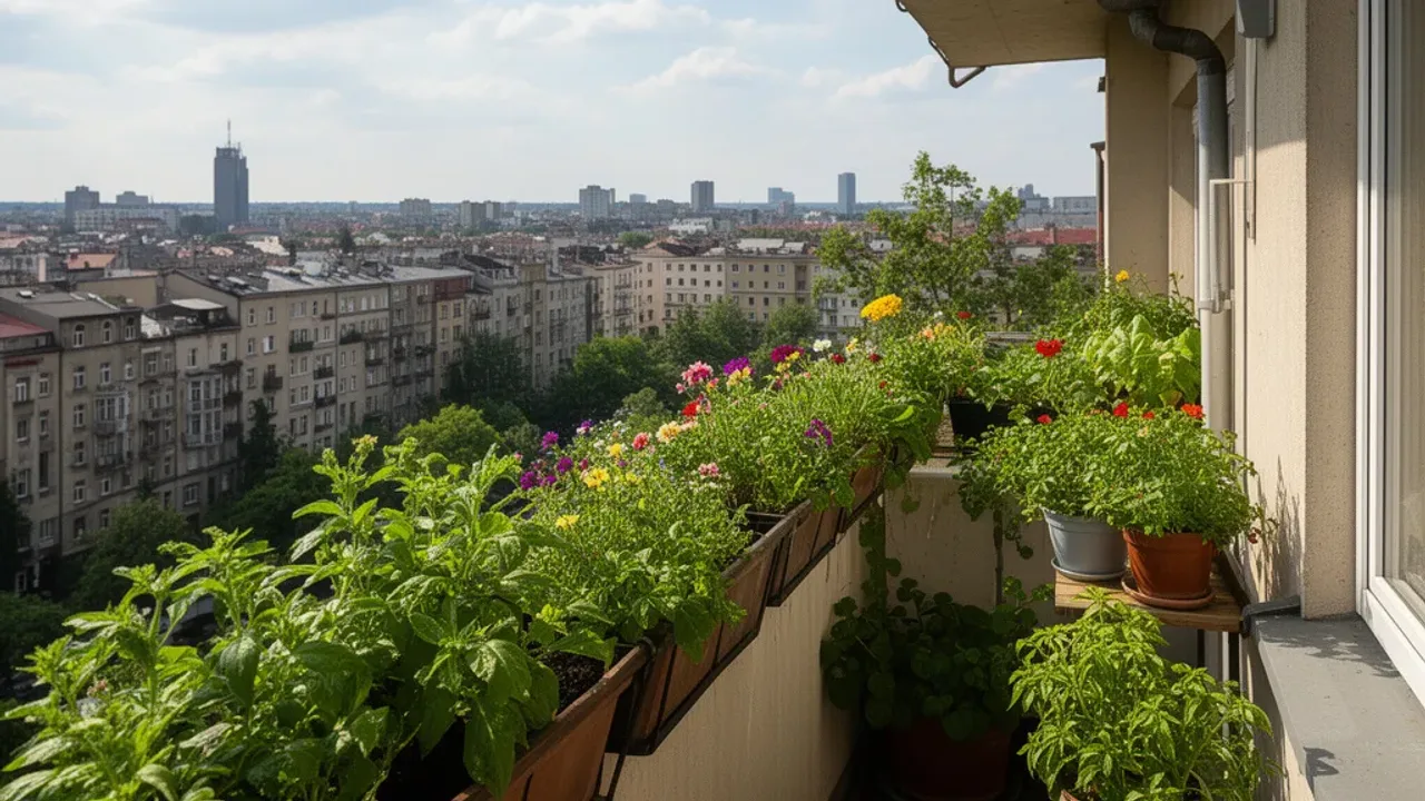 Ogrodnicy radzą – co siać na balkonie w katowickim mikroklimacie?