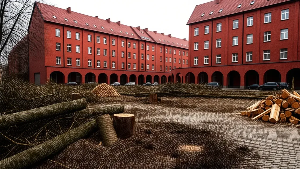 Spór o wycinkę drzew na Nikiszowcu – radni apelują o zmianę planów